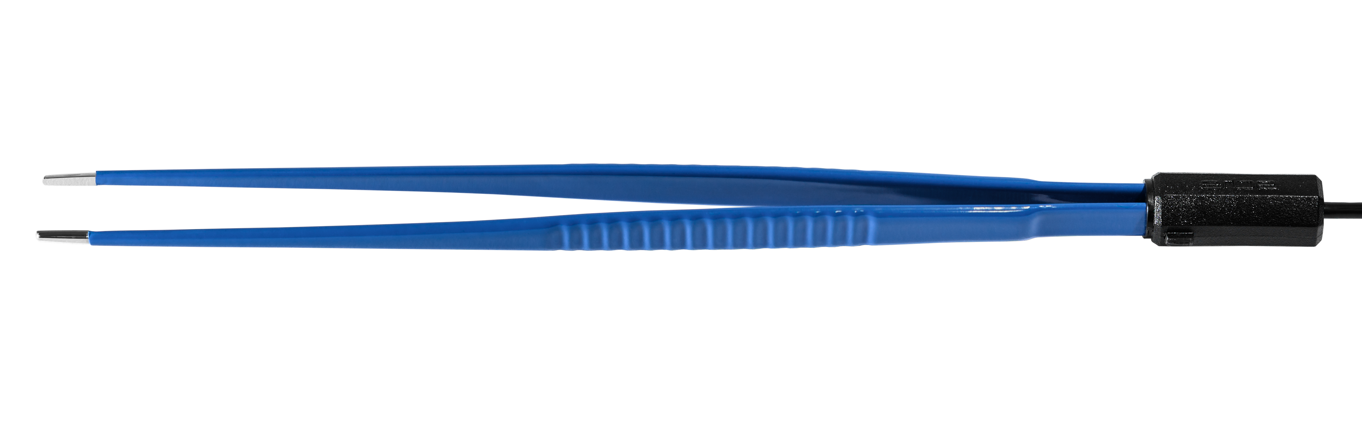 Pincette bipolaire droite- usage unique - lot de 25 - mors 2 mm Long. 225mm câble 5 m fiche entraxe 28 mm