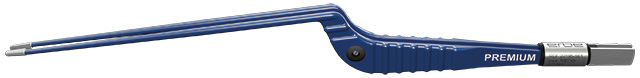 Pincette bipolaire PREMIUM baïonnette - l. 230 mm - pointe mousse 2 mm