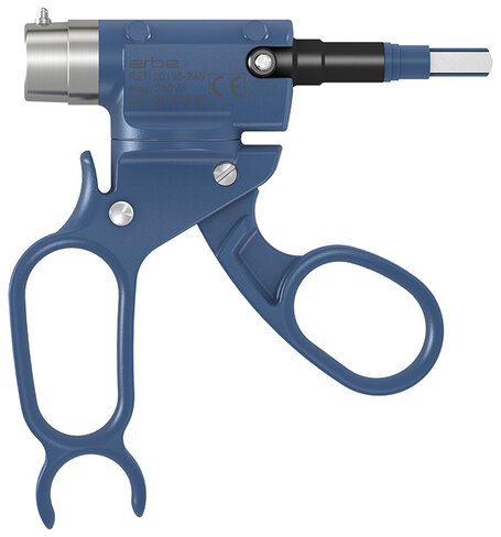 Poignée pour ciseaux bipolaires E LAP METZENBAUM - l. 340 mm - Ø 5 mm