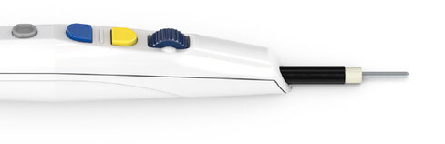 Manche argon APCapplicator - l. 35 mm - avec filtre - boutons coupe et coagulation - fonction ReMode -