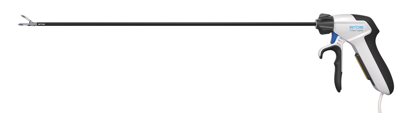 TriSect rapide 450 - usage unique - lot de 5 - coudé à 17 mm - Ø 5 mm - l. 450 mm - câble 4 m - fiche MF-2