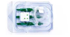 Système ESA 23G contenant 3 trocarts valvés à canule en titane avec système de rétention - Boîte de 6