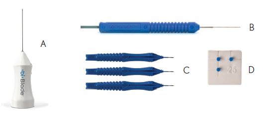 Pack vitrectomie Bi-blade - champ moyen - 25G - Boîte de 6