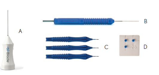 Pack vitrectomie Bi-blade - grand champ - 25G - Boîte de 6