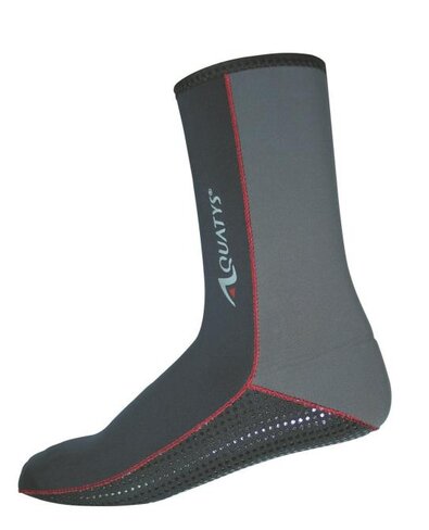 Chaussons néoprène Super Sock aquatys - 3 mm - gris/noir