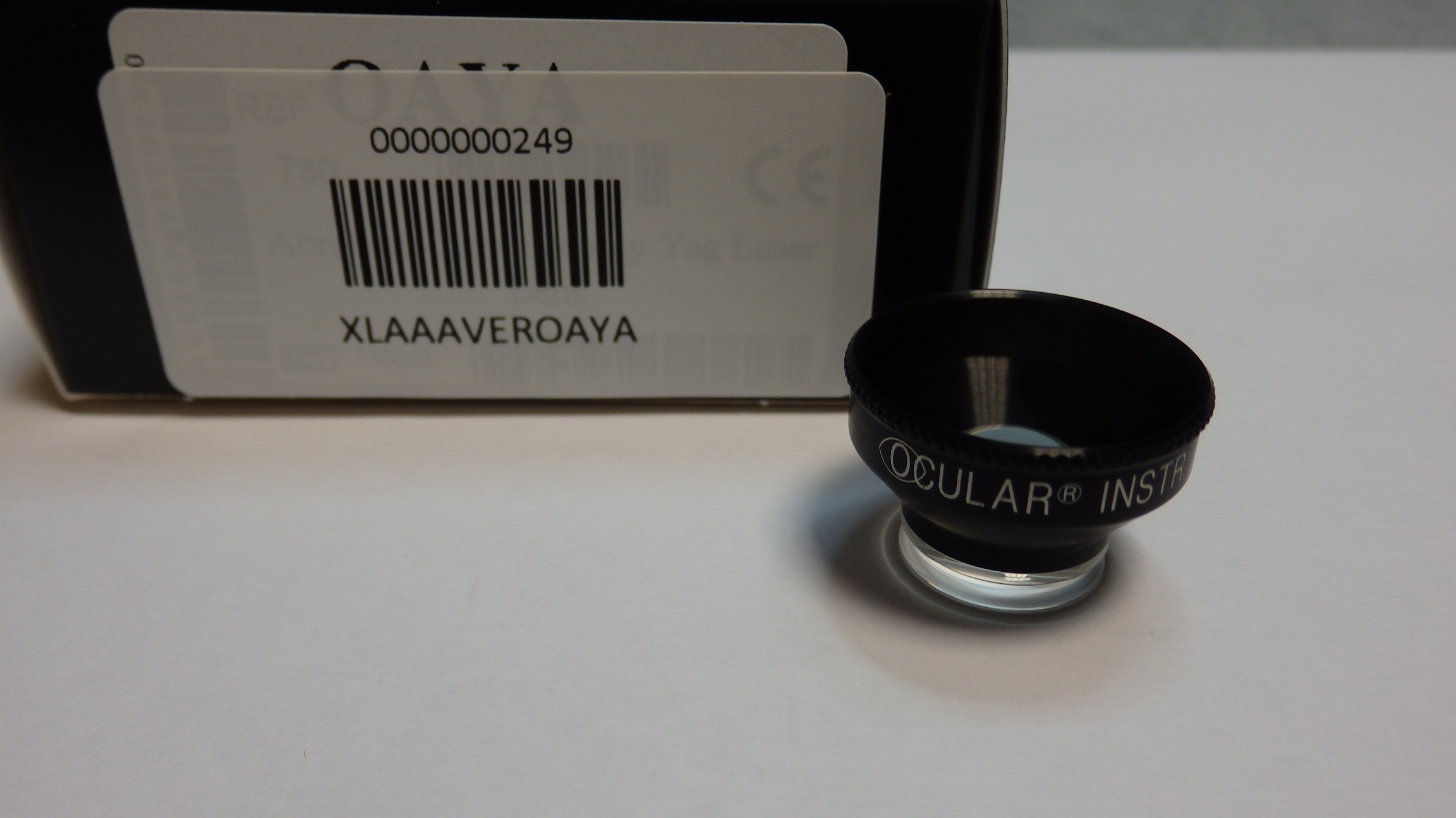 Verre Abraham pour capsulotomie au Laser Yag