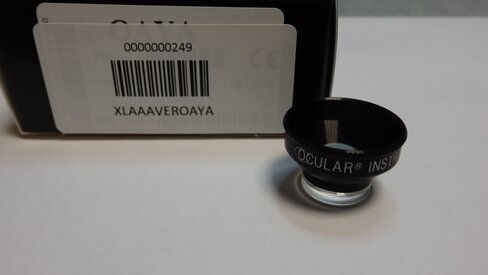 Verre Abraham pour capsulotomie au Laser Yag