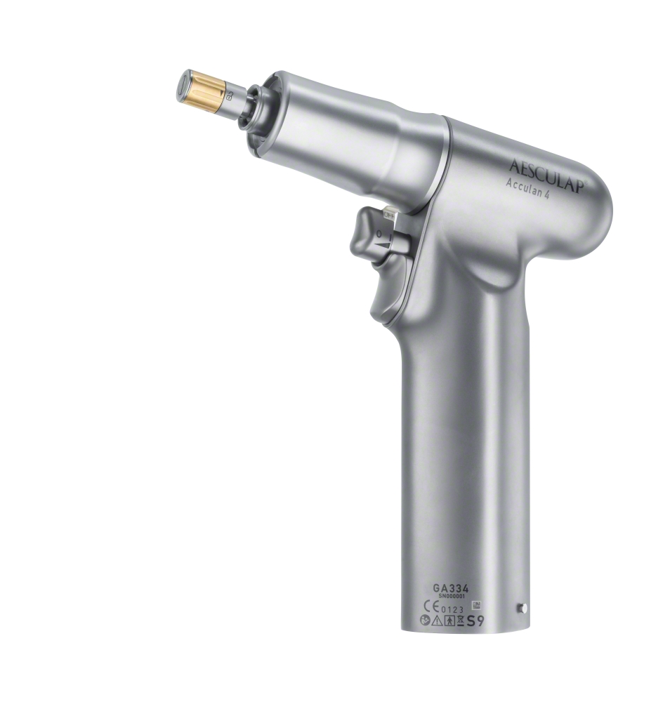 Poignée moteur scie alternative à batterie ACCULAN 4 - inclus mandrin et entonnoir stérile GA678