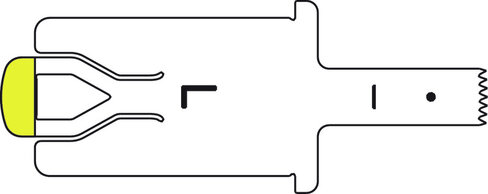 Lame de scie L sagittale - 15 / 5 / 0,5 mm