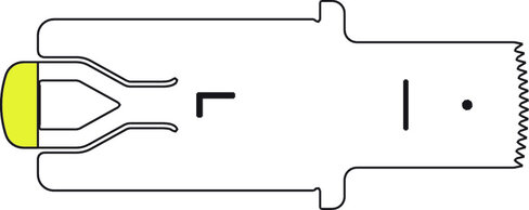 Lame de scie L sagittale - 15 / 10 / 0,5 mm