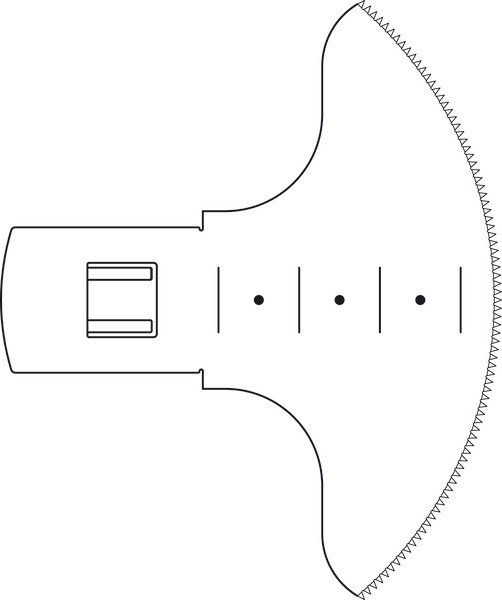 Lame de scie sternale Rapid Action - 35 / 75 / 0,7 / 0,9 mm