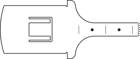 Lame de scie Rapid Action - 25 / 5 / 0,5 / 0,5 mm