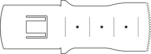 Lame de scie Rapid Action - 35 / 20 / 0,5 / 0,8 mm