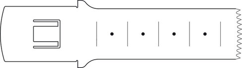 Lame de scie Rapid Action - 50 / 15 / 0,5 / 0,8 mm