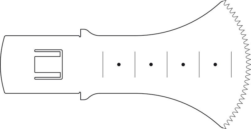 Lame de scie sternale rapid action - 50 / 40 / 0,7 / 0,9 mm