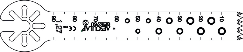 Lame de scie LINVATEC - 90 / 13 / 1,27 mm