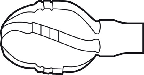 Tête de forêt Ø 21,0 mm pour tige GE666R