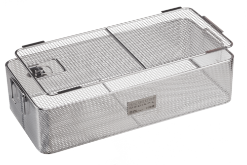 Conteneur grillagé standard DIN - compatible tous plateaux de lavage