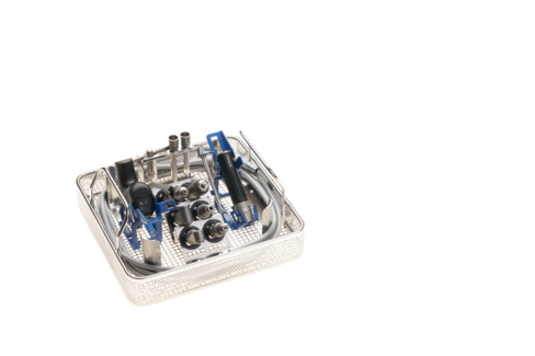 Plateau de lavage 1/2 DIN seul OSTEODRIVE II - MCI/minigrip