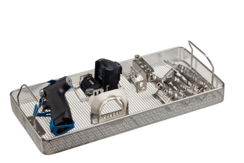 Plateau de lavage TRAUMADRIVE seul - 1/2 DIN 1 x MBU aseptique Li-ion