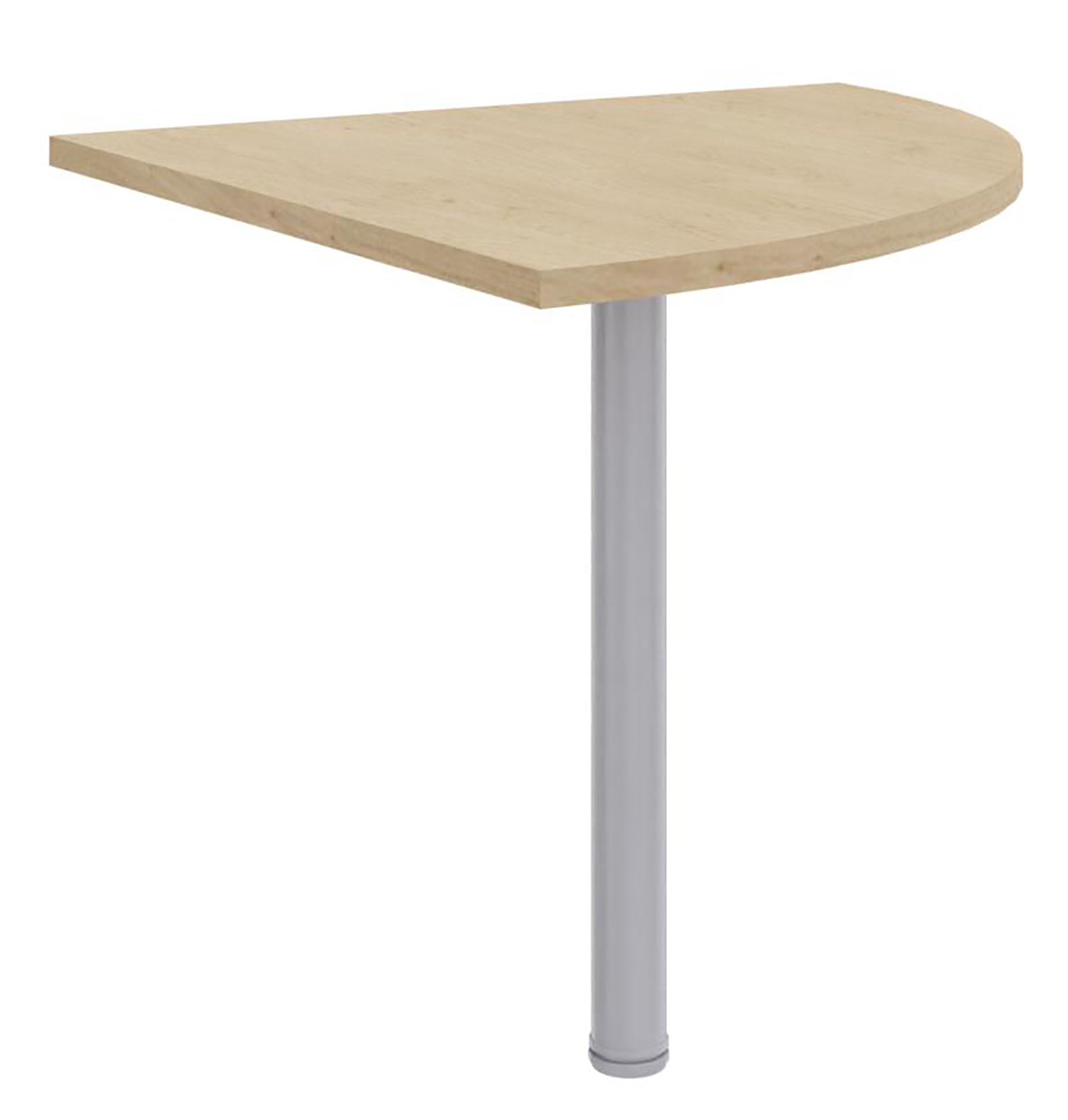 Angle de liaison 90° Majesty - l. 80 x pr. 80 cm - 1 pied - sans voile de fond