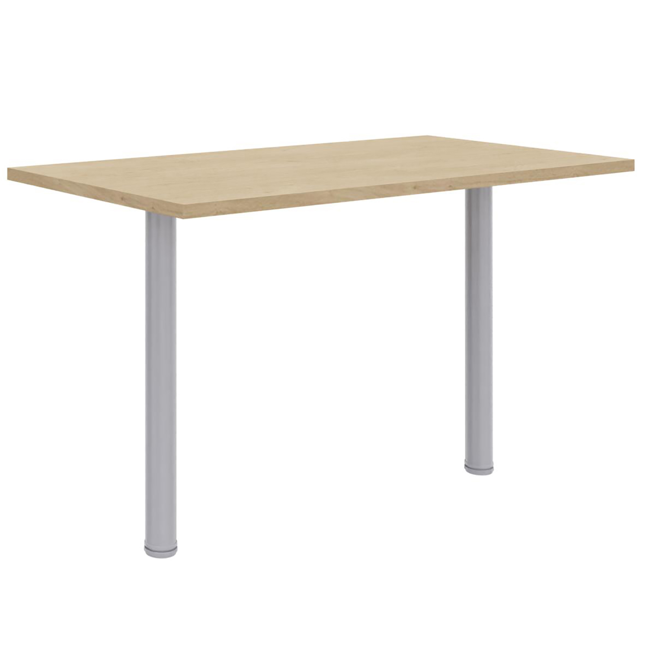 Retour pour bureau droit Majesty sur pied - l. 120 x pr. 60 cm