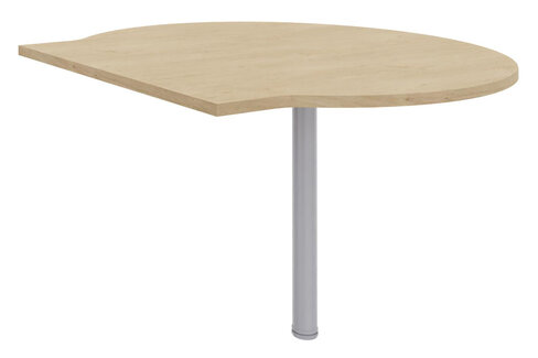 Convivialité goutte d'eau pour bureau Majesty - Ø 105 x 80 cm