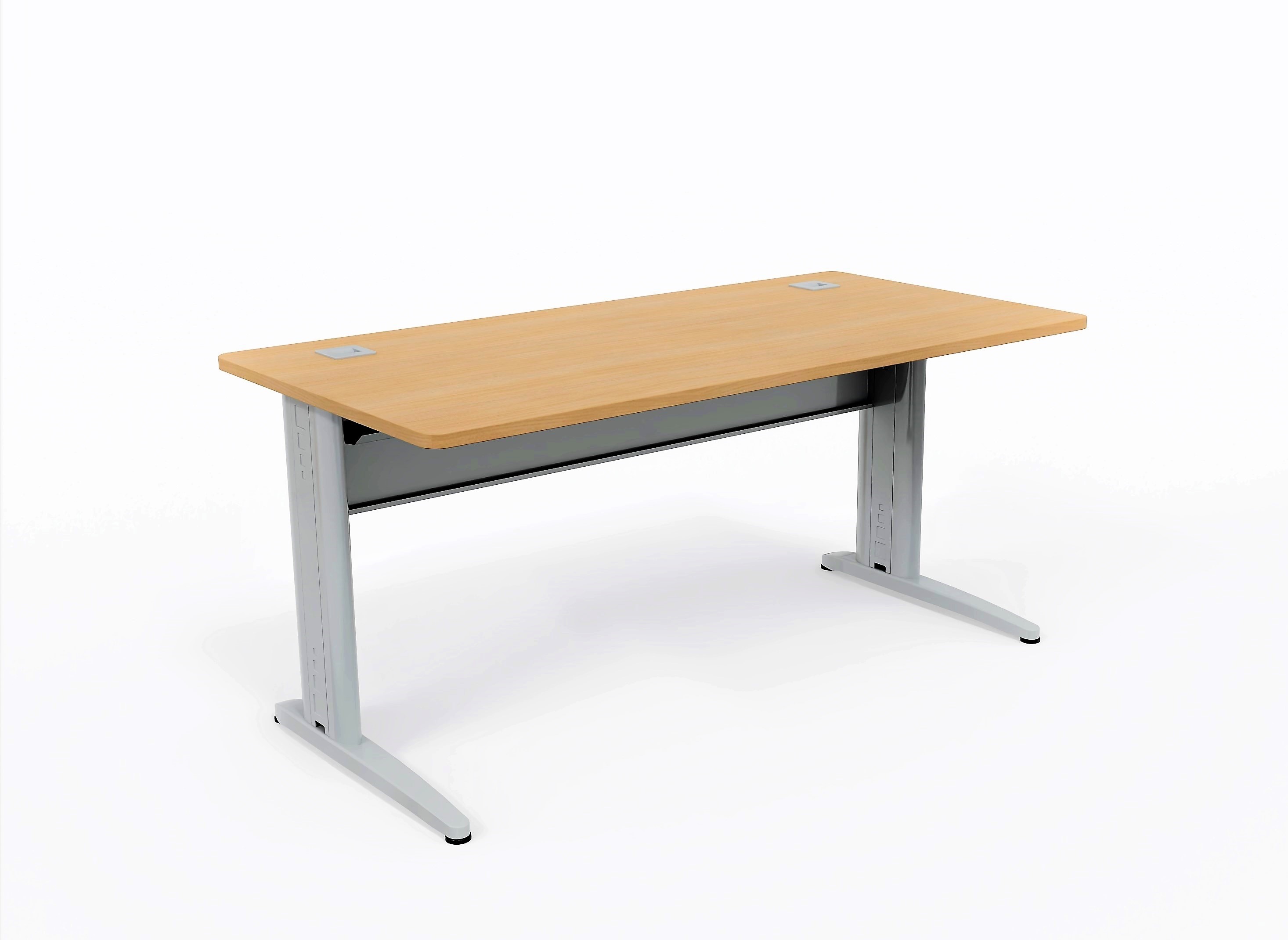 Bureau droit Corial - l. 160 x pr. 80 cm - délai court