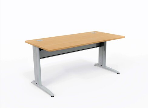 Bureau droit Corial - l. 160 x pr. 80 cm - délai court