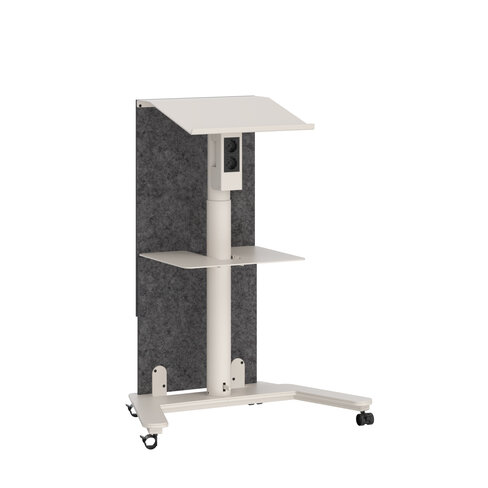 Pupitre mobile Fliptop Twin - avec électrification