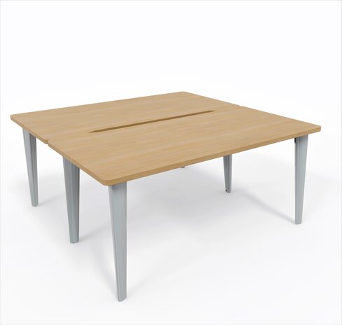 Ensemble 2 bureaux droits Evidence - l. 160 x pr. 80 cm