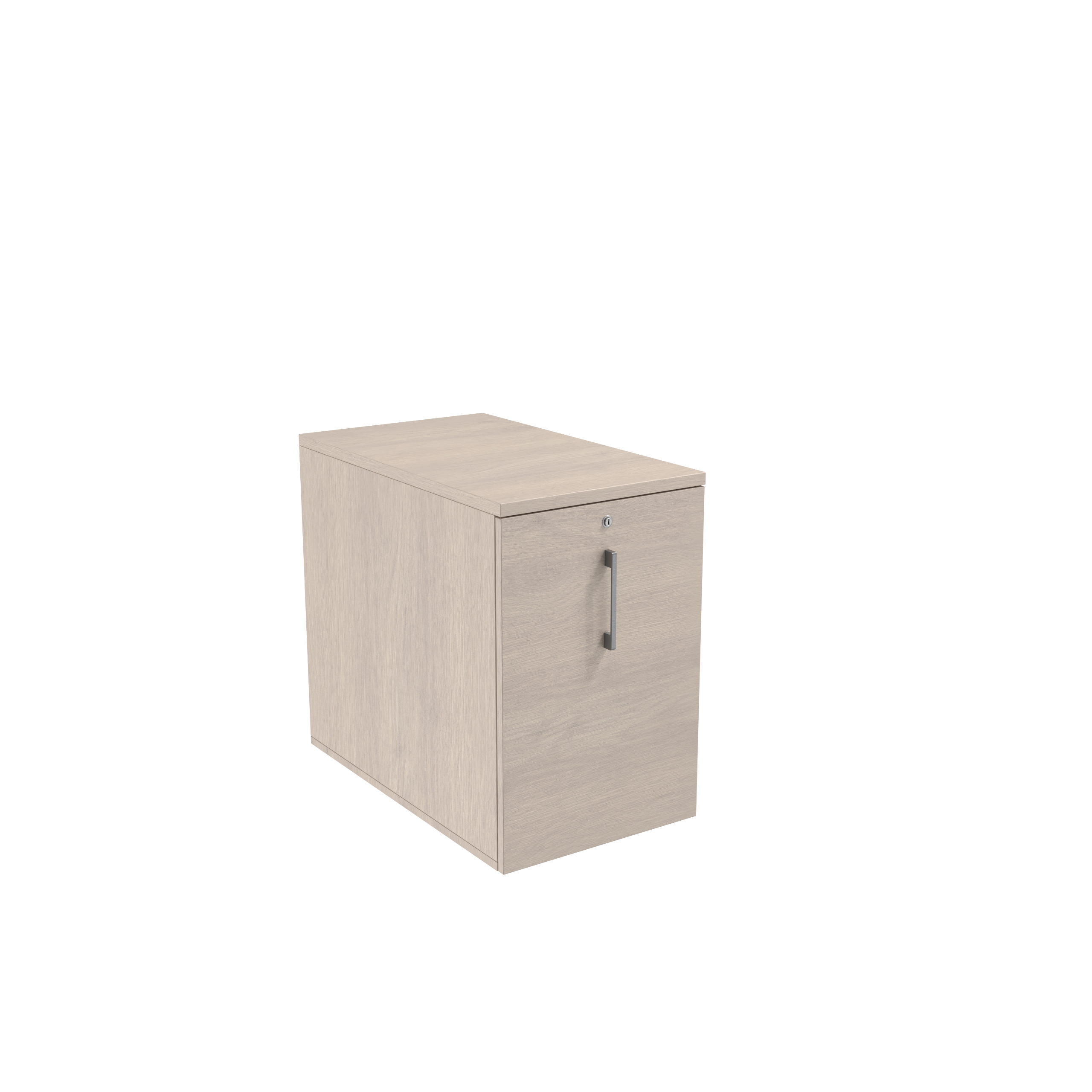 Caisson hauteur bureau mélaminé Evidence - 1 tiroir délai court