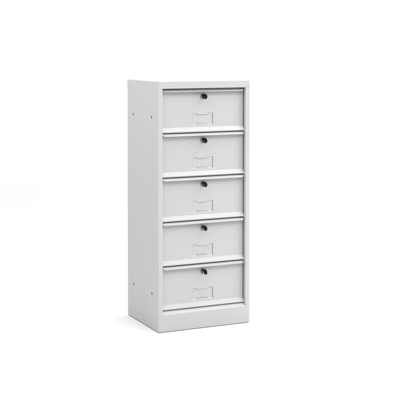 Classeur à clapets - 5 cases avec serrure sans prestation