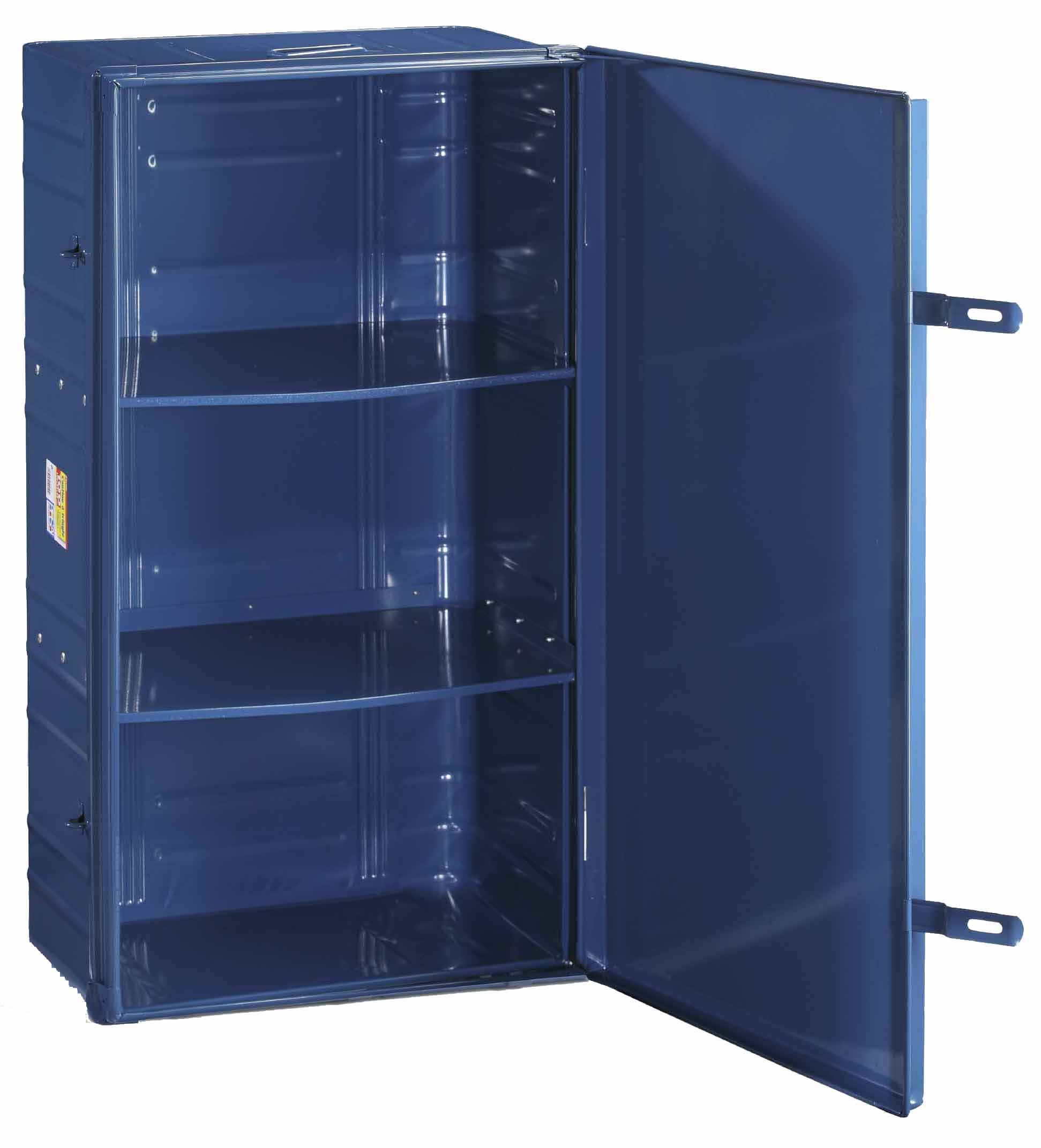 Cantine d'archivage en acier - 100 cm / 175l - avec 2 étagères