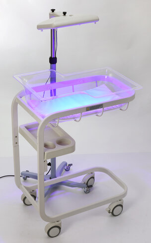 Rampe de photothérapie Lullaby LED inclus support pied mobile et manuel service