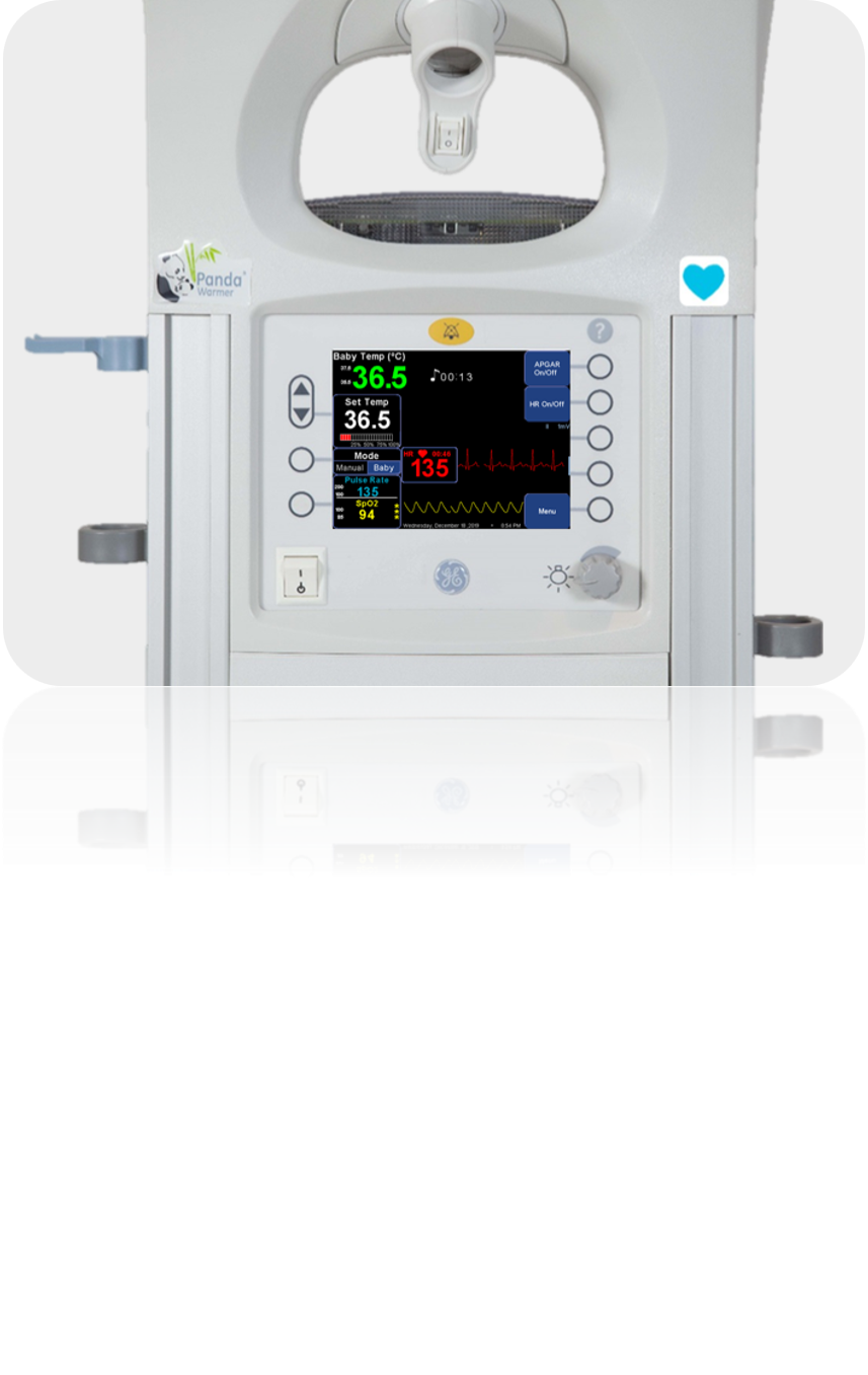 Option monitorage intégré ResusView Mesure de l'ECG et de la SpO2