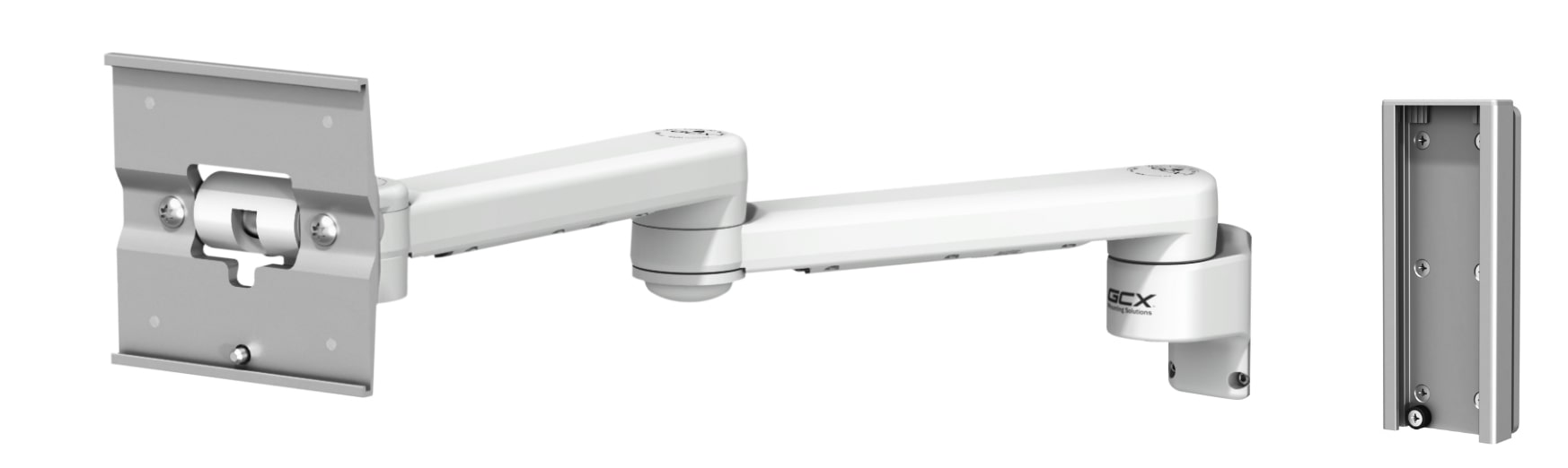 Bras GCX pivotant séries-M - 40,64 cm Avec système de vérrouillage