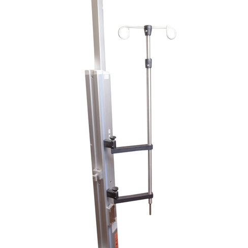 Tige à perfusion rotative Pouvant supporter jusqu'à 9 kg