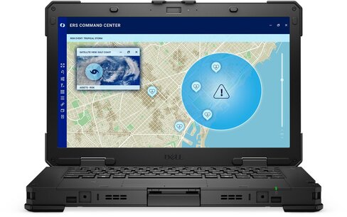 PC portable Dell Pro Rugged 14 - 14'' Ultra 5 135U - 16 Go - 512 Go - Windows 11 Pro - avec chargeur - châssis poignée