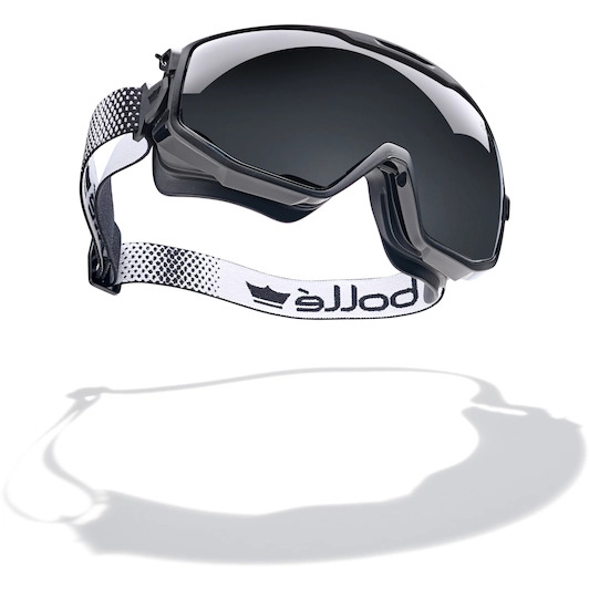 Surlunette aérée Goggle - teintée pour soudeurs - 3M - Noir/Blanc - lot de 5