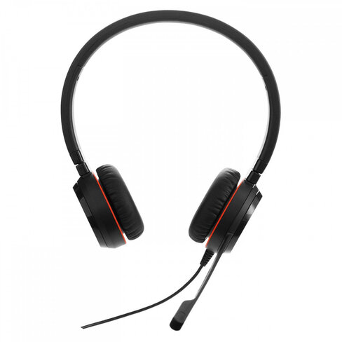 Casque filaire pour softphone Jabra Evolve 20 SE USB-C/ USB-A stéréo UC - entrée de gamme