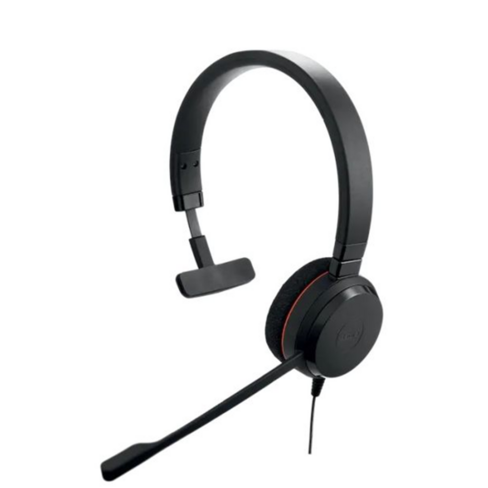 Casque filaire pour softphone Jabra Evolve 20 SE USB-C/ USB-A mono MS - entrée de gamme