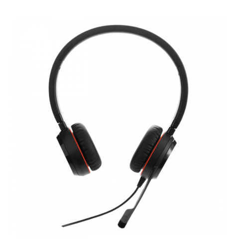 Casque filaire pour softphone Jabra Evolve 20 SE USB-C/ USB-A stéréo MS - entrée de gamme