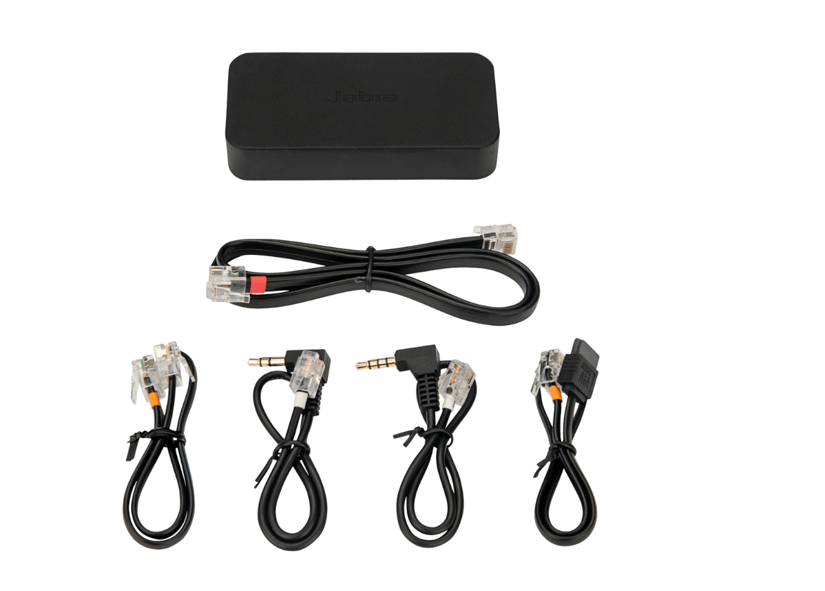 Câble spécifique pour casque sans fil Jabra ENGAGE 65/75 compatible avec téléphone Alcatel série S