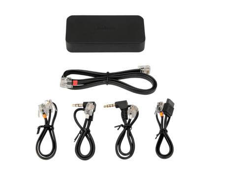 Câble spécifique pour casque sans fil Jabra ENGAGE 65/75 compatible avec téléphone Alcatel série S