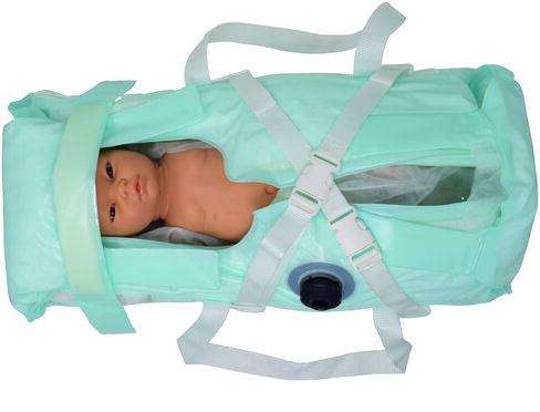 CosySecure solution de maintien pour nouveau-né avec poignée - petit modèle max35cm/2kg - Homologué 10G