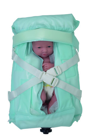 CosySecure solution de maintien pour nouveau-né avec poignée - grand modèle max 55cm/5kg - Homologué 10G