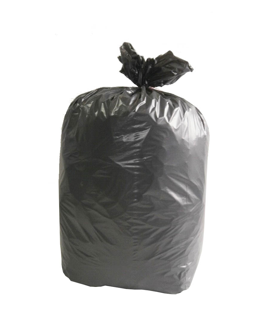 Sac pour déchets lourds - lien fixe - 130 l - ép. 62 µm - noir - 20 cartons de 100 J-M PLAST