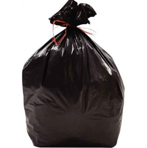 Sac pour déchets lourds - lien fixe - 110 l - ép. 49 µm - noir - 1 palette de 56 cartons de 200 J-M PLAST