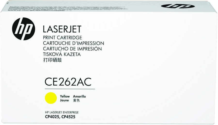 Cartouche - CE262AC - HP - jaune - par 1